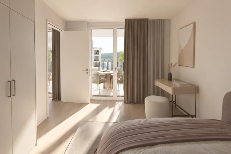 3.5 Zimmerwohnung in Affoltern am Albis - zentral, modern, vielseitig (3)