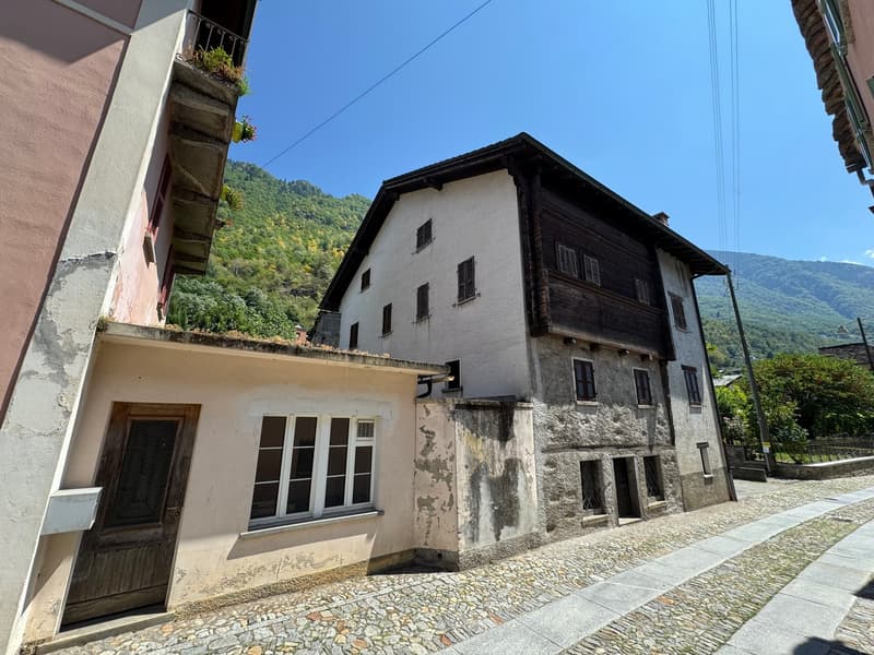 🏡 Malvaglia | Stabile con 3 appartamenti e rustico (15)