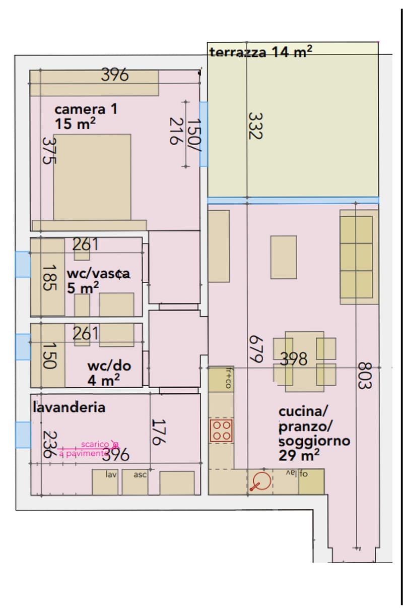 Moderne 3-Zimmer-Neubauwohnung mit Balkon in Rivera (4)