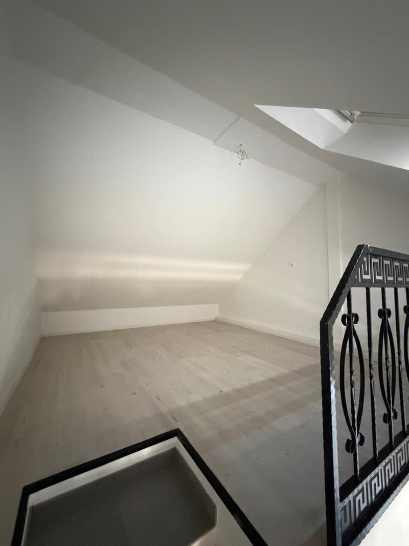Appartement 2,5 pièces rénové avec mezzanine / Renovierte 2.5-Zimmer-Wohnung, Bahnhof in Gehdistanz (6)