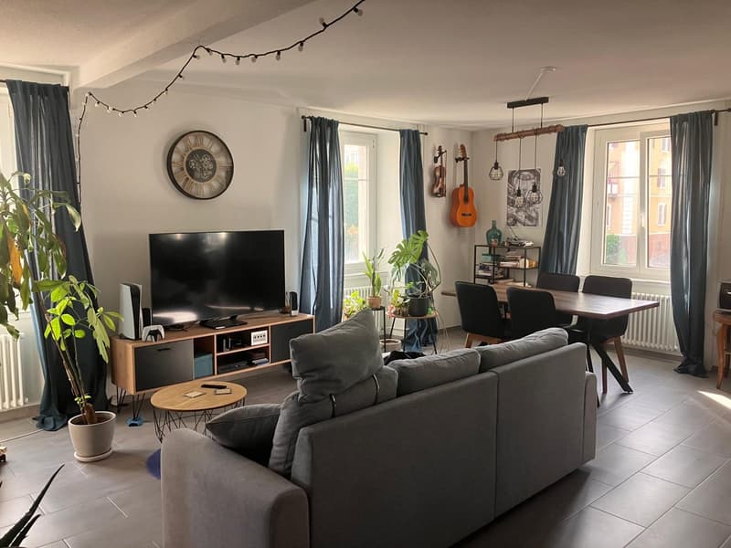 Appartement de 3 pièces rénové à La Chaux-de-Fonds (1)