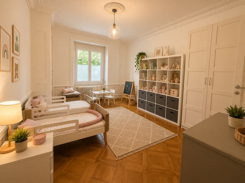 Magnifique appartement de 155 m² avec véritable jardin, face au Parc Bertrand (7)