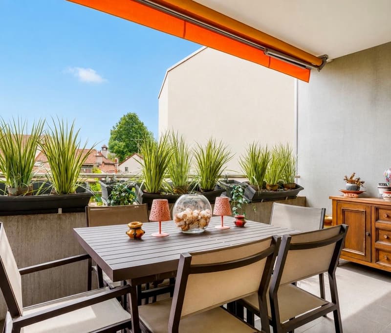 Élégant appartement familial à Chêne-Bourg (8)