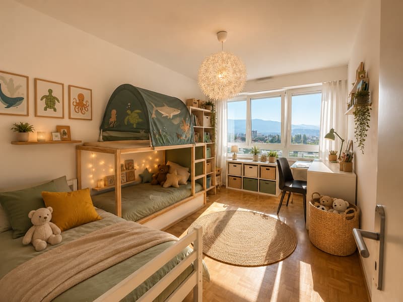 Magnifique appartement situé à Thônex (9)