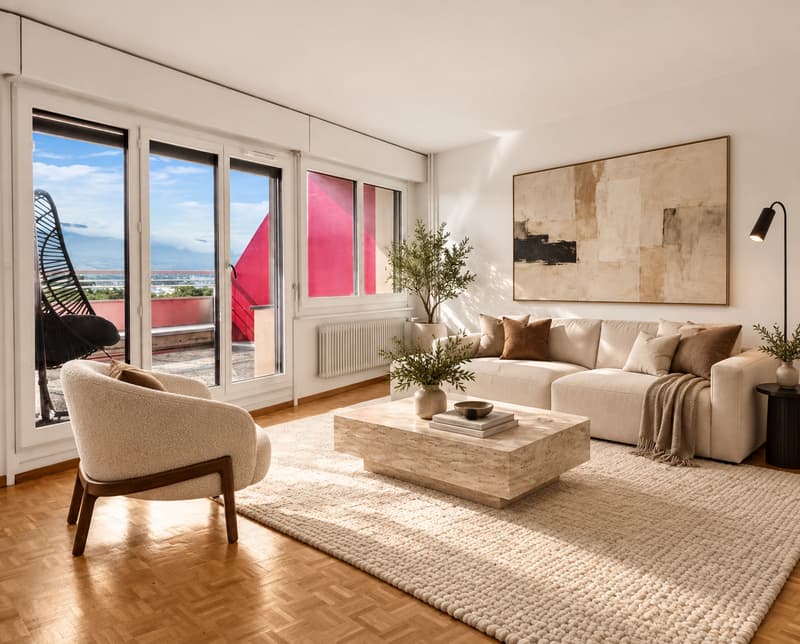 À louer – Superbe duplex de 6 pièces à Onex (4)