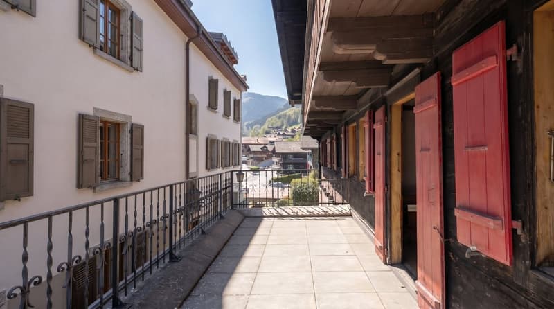 Copy: Appartement 2.5p avec terrasse au coeur du village (2)