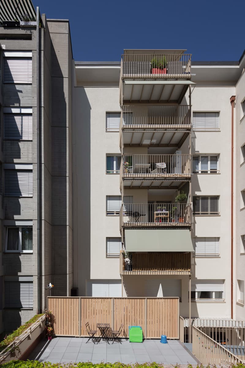 4.5-Zimmerwohnung im Erdgeschoss mit grosser Terrasse - zentrumsnah und doch im Grünen (3)