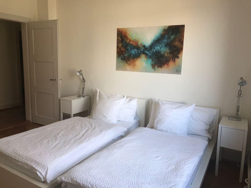 Stilvolle möblierte 4-Zimmerwohnung mit Balkon (2)