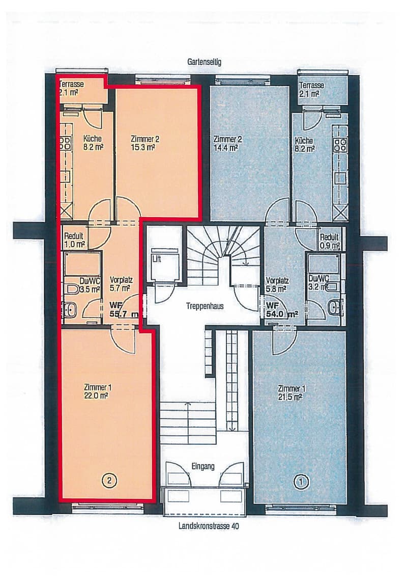 Moderne 2-Zimmerwohnung an zentraler Lage im St. Johann (5)