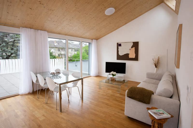 Möblierte 3-Zimmer-Dachwohnung im Paulus-Quartier (1)