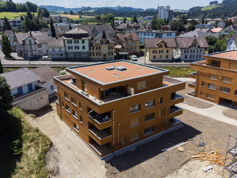 Moderne 3.5-Zimmer-Attikawohnung im Neubau – Huttwil (1)