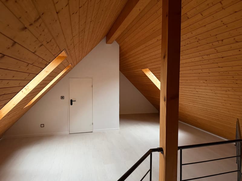 Galerie mit Abstellraum