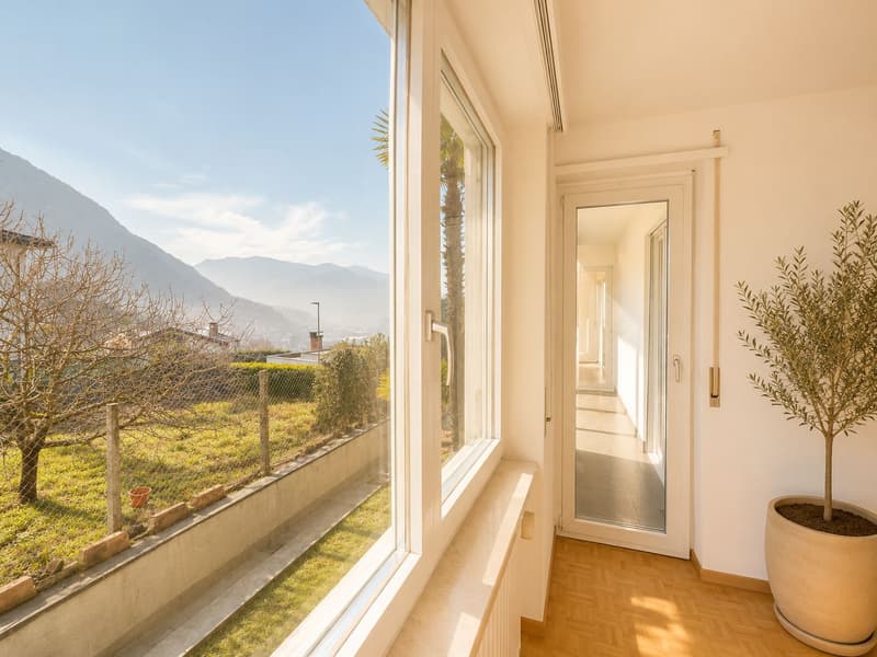 Luminoso appartamento al piano rialzato con vista aperta (6)