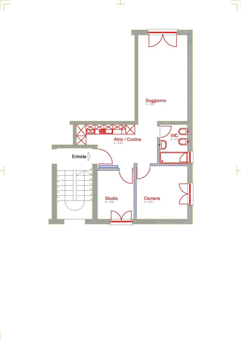 Moderno 2.5 locali con studio, cantina e posto auto esterno (8)