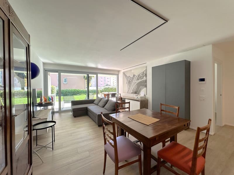 Moderne 2,5-ZWg mit Garten in Bellinzona (2)