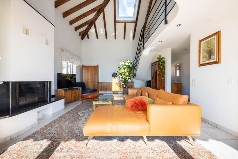 Minusio: prestigioso attico duplex con vista Lago Maggiore (8)