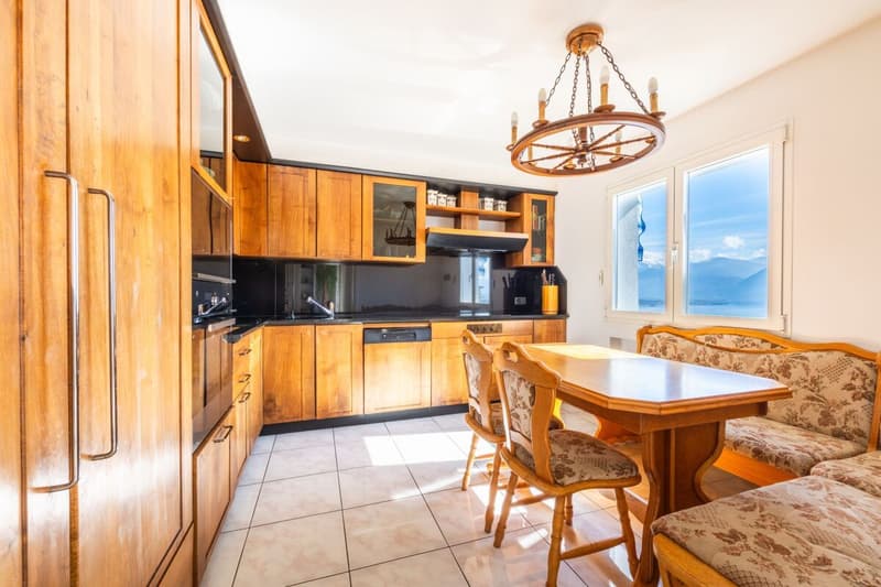 Minusio: prestigioso attico duplex con vista Lago Maggiore (9)
