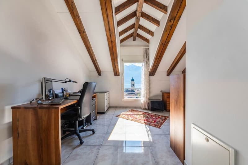 Minusio: prestigioso attico duplex con vista Lago Maggiore (16)