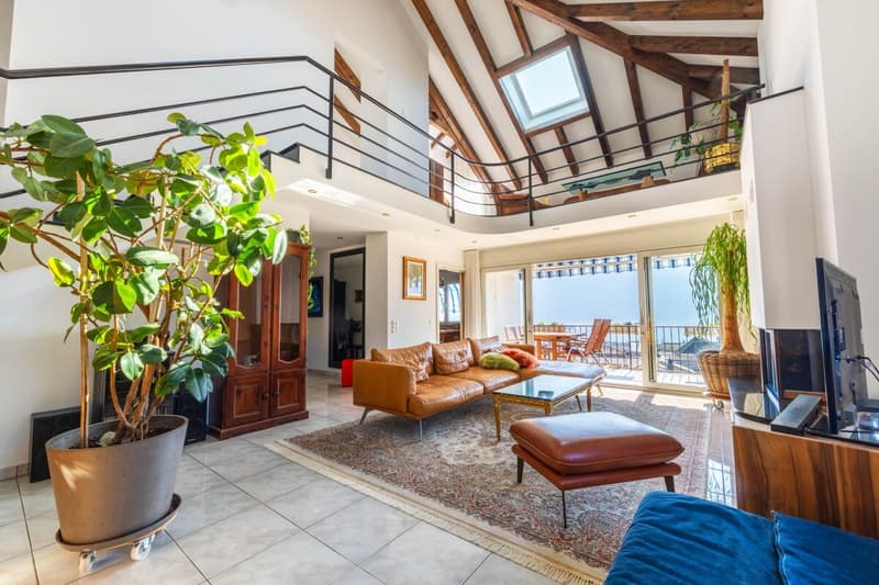 Minusio: prestigioso attico duplex con vista Lago Maggiore (2)