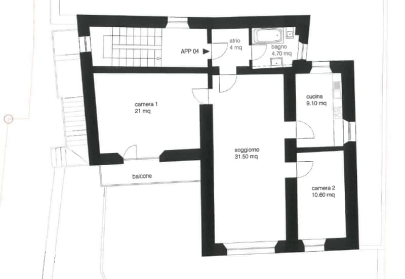 Superbe appartement de 3,5 pièces au 3e étage, au cœur de Tegna (10)