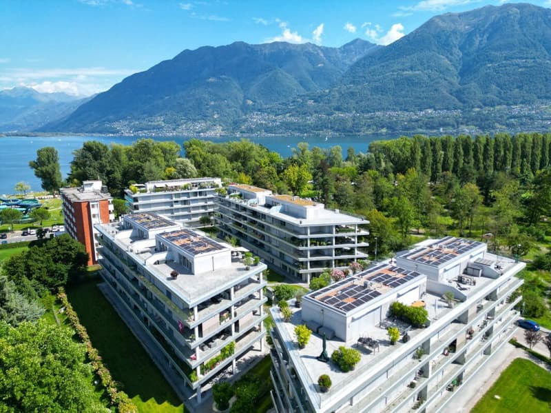 Locarno – elegant 3.5-room apartment with terrace and lake view | Residenza Parcolago (3)