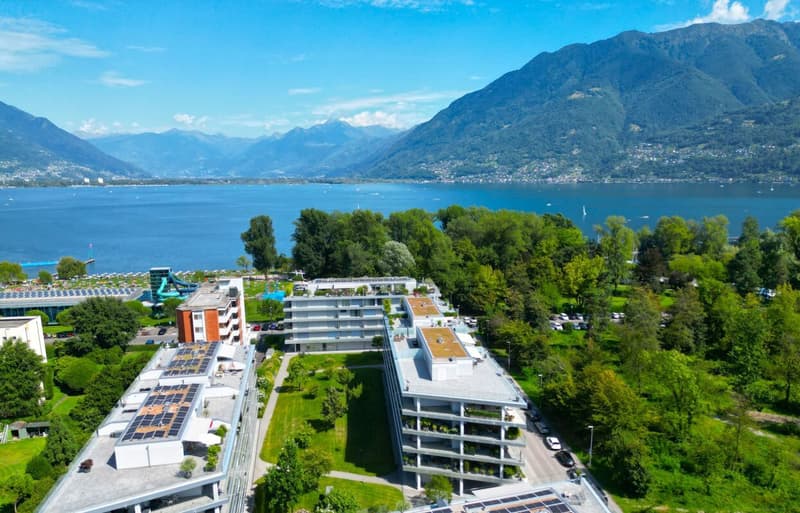 Locarno – elegant 3.5-room apartment with terrace and lake view | Residenza Parcolago (2)