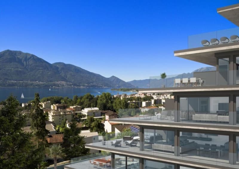 Minusio : Élégant appartement de vacances de 2,5 pièces dans la Résidence Estate & Esplanade (1)