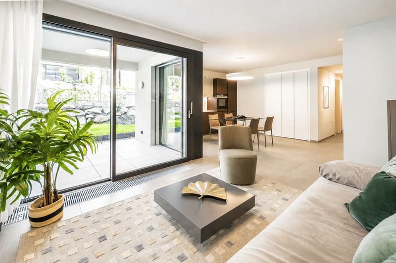 Neue 3.5-ZWg mit Garten als Renditeobjekt in Gordola (2)