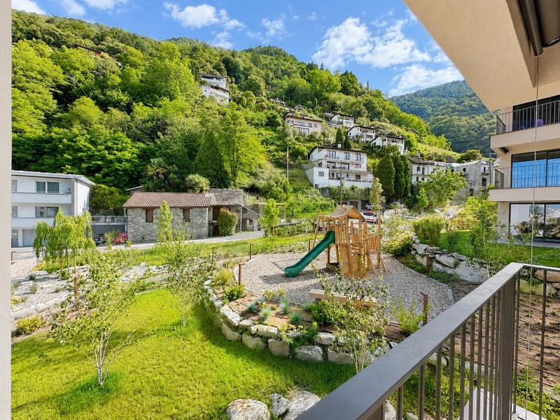 Moderne 3.5-ZWg im Grünen in Gordola (9)