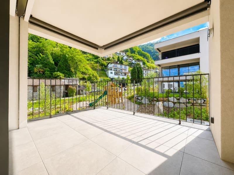Moderne 3.5-ZWg im Grünen in Gordola (8)