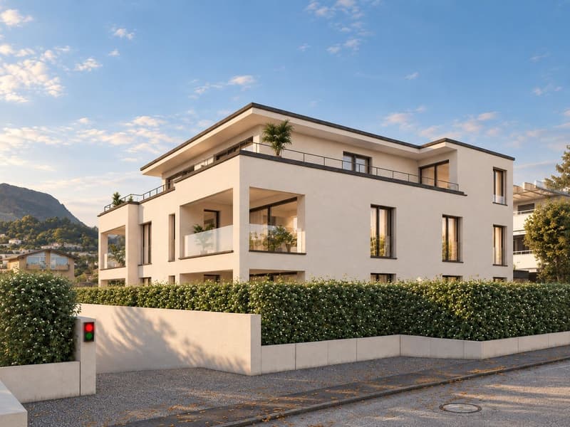 Ascona - Exklusive 4.5-Zimmer-Wohnung mit wunderschöner gedeckter Terrasse (2)