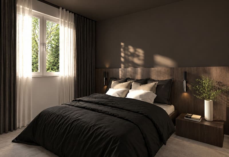 Furnished One-Bedroom Apartment in a Prestigious Residence amid the Greenery of Parco Tassino (4)