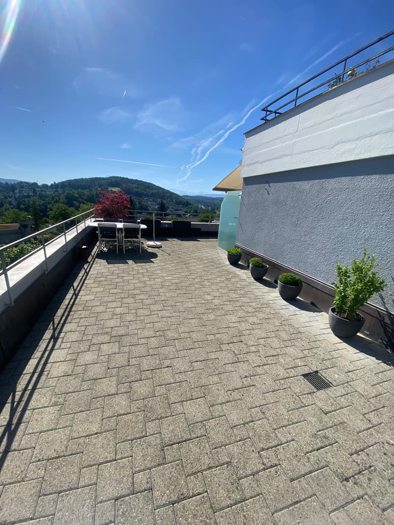 Exklusive Terrassenwohnung mit traumhafter Aussicht über Adliswil (4)