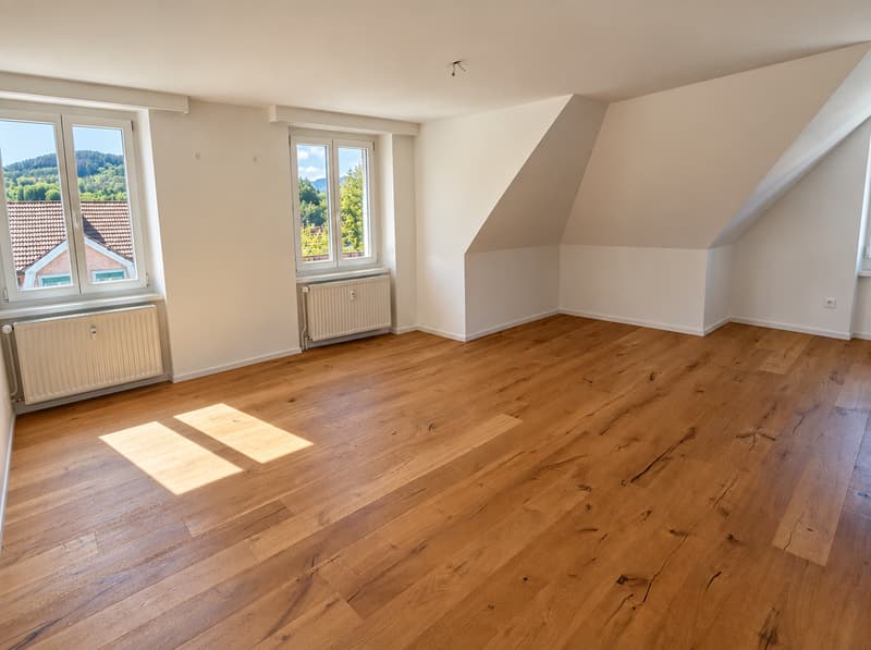 2 in 1: 3.5-Zimmer-Wohnung mit eigener Dachgeschosswohnung (4)