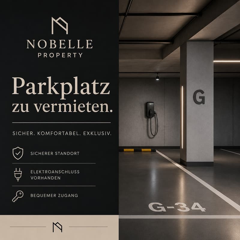 Tiefgaragenparkplatz mit Elektroanschluss - Im Rhytech 3 (2)