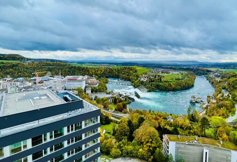 Aussicht auf Rheinfall