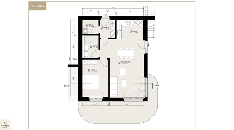 Sonnig, modern und hochwertig – 2.5 Zimmer Wohnung mit unverbaubarer Aussicht (14)