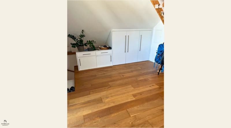 Charmante Dachwohnung mit Schwedenofen und Aussicht ins Grüne (5)