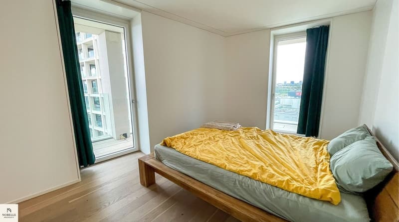 Moderne 2.5-Zimmer-Wohnung im 13. Stock mit atemberaubendem Stadtblick – Glattpark, Zürich (15)