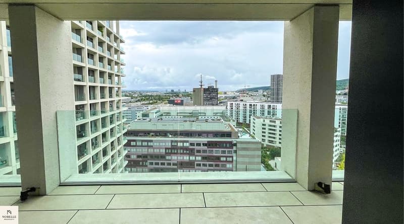 Moderne 2.5-Zimmer-Wohnung im 13. Stock mit atemberaubendem Stadtblick – Glattpark, Zürich (18)