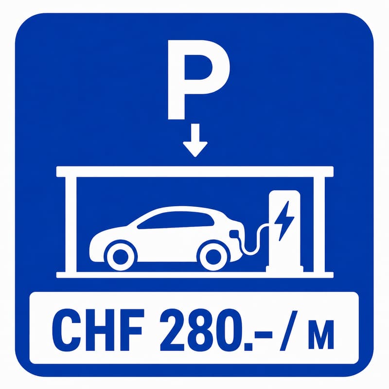 Einstellhallenplatz mit Elektroladestation – Schärenmoosstrasse 76, Zürich (2)