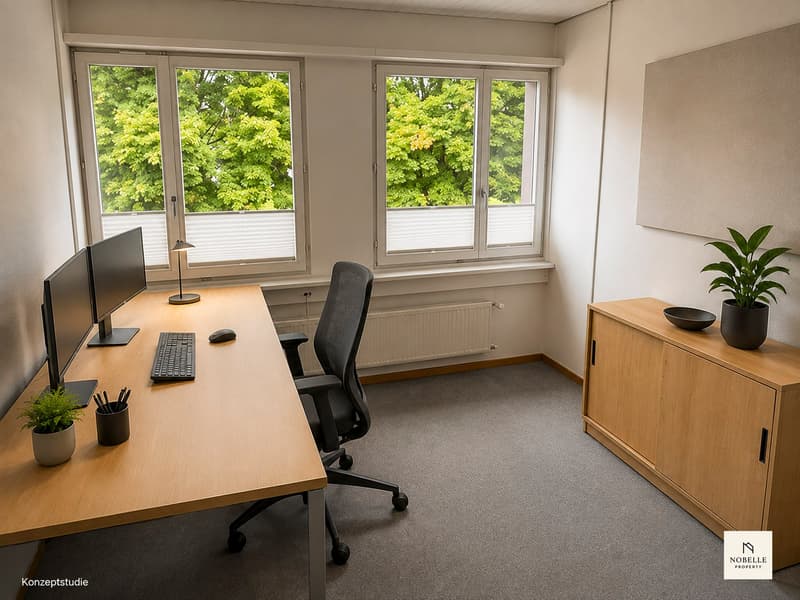 Charmantes Büro mit viel Raum zu attraktivem Mietzins (9)