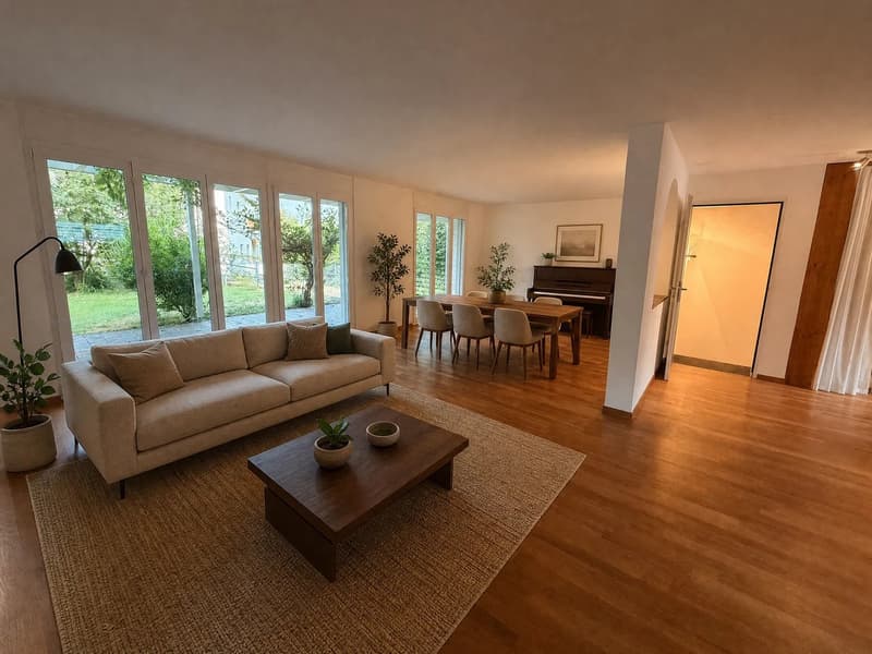 Aussergewöhnlich grosszügiges 7.5-Zimmer mit Südgarten und vielseitigem 2. Obergeschoss (3)