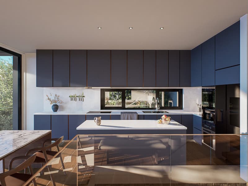 Villa de 6,5 pièces avec vue panoramique et piscine à Hünibach (3)
