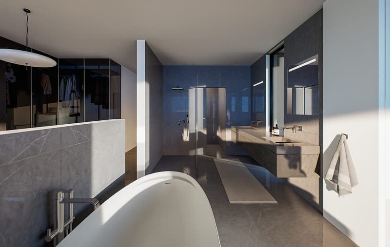 Villa de 6,5 pièces avec vue panoramique et piscine à Hünibach (8)