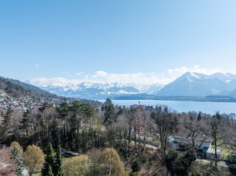 Villa de 6,5 pièces avec vue panoramique et piscine à Hünibach (4)