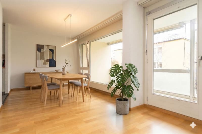 3.5-room apartment with balcony and parking space in Bolligen (3)