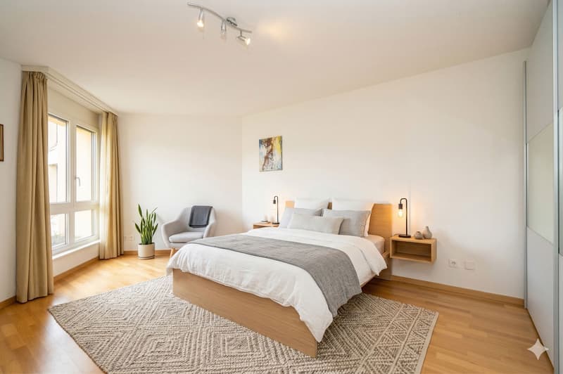 3.5-room apartment with balcony and parking space in Bolligen (8)
