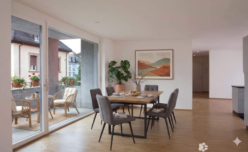 Lichtdurchflutetes Zuhause an der Schüss  4.5 Zimmer mit Charakter (2)