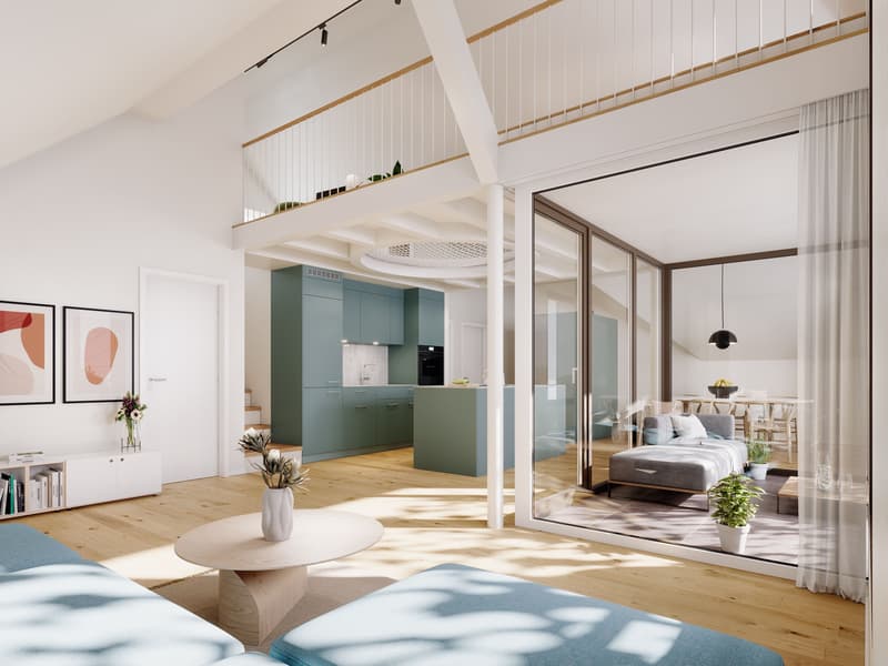 A3 | NEUBAU 4.5-Zimmer-Wohnung, 2. Obergeschoss / Galerie (1)